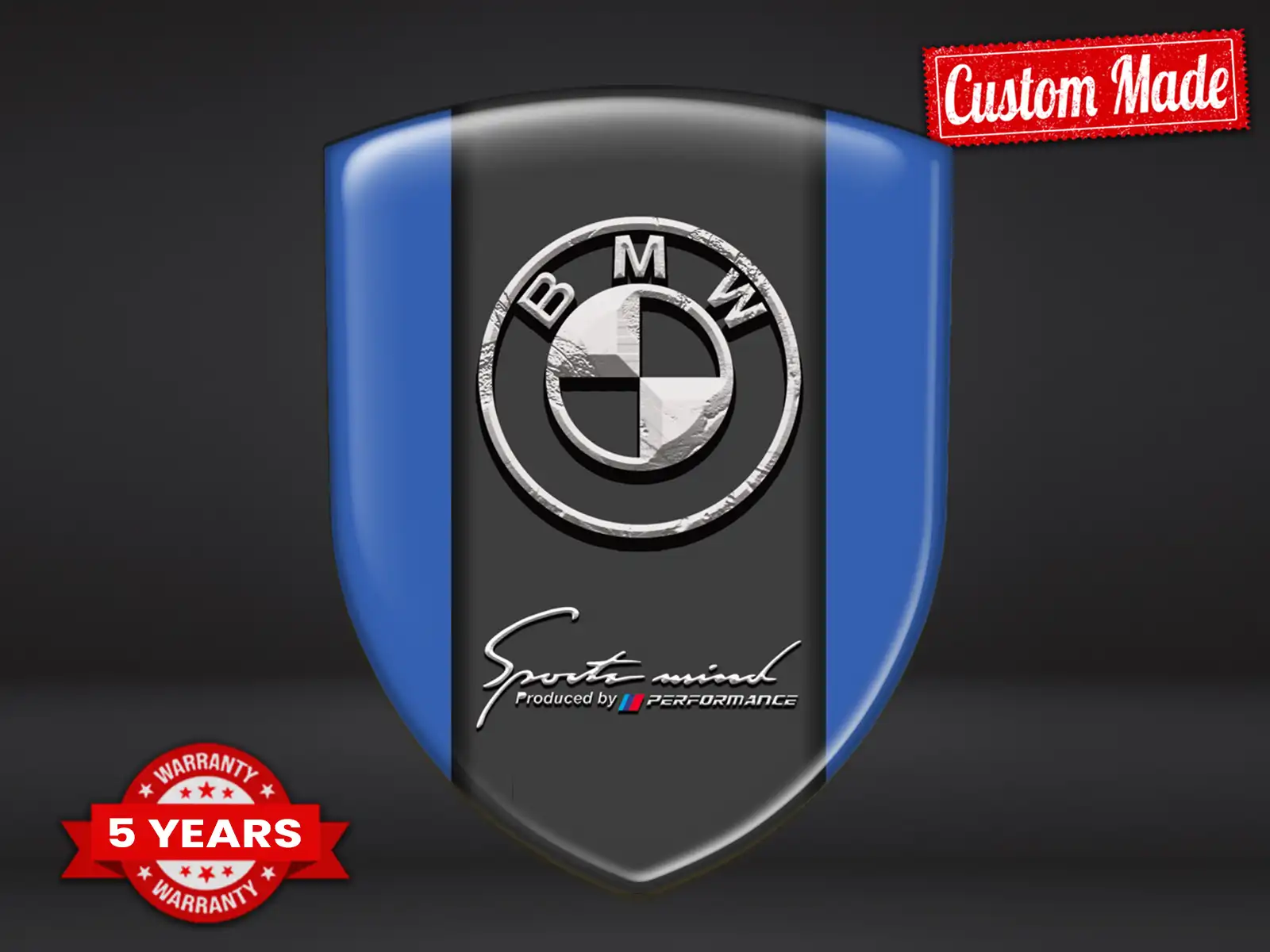 BMW Fensteraufkleber Stil Exklusiv Auto Anpassbar